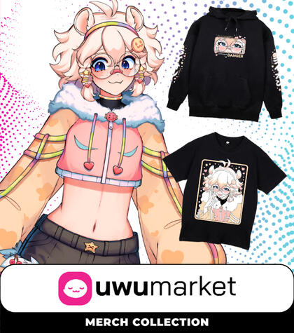 Checkout the Awesome UwUMarket team merch drop!